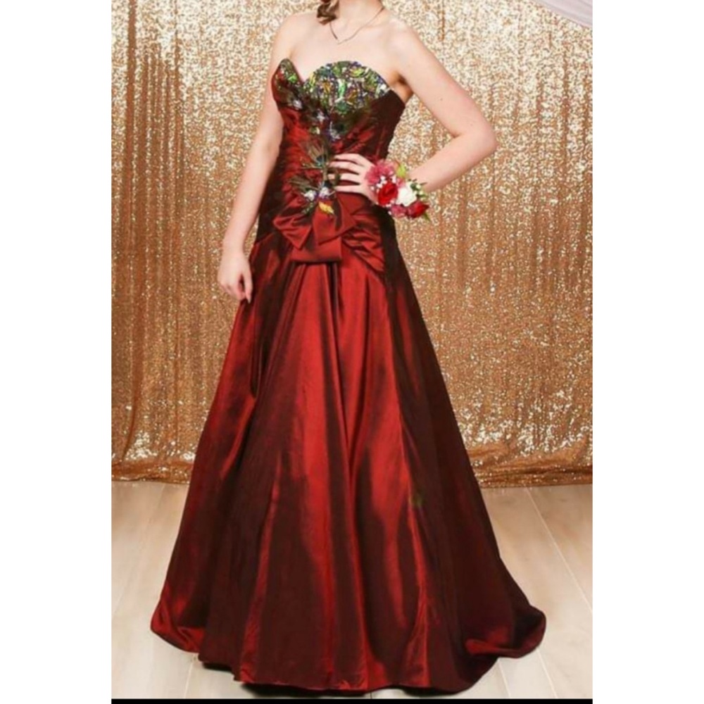 Peacock Prom Dress